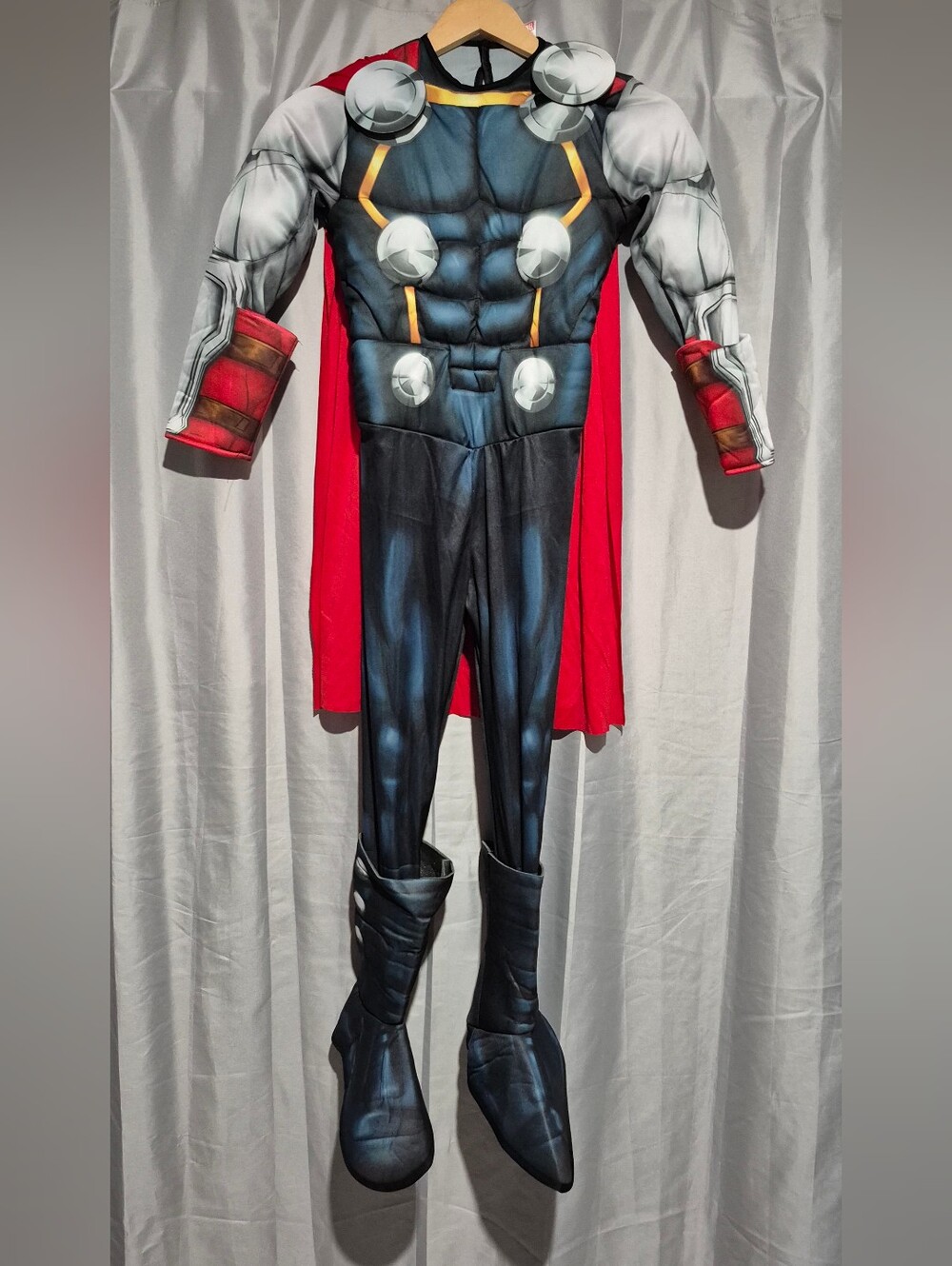 Marvel Thor Costume With Light Up And Sound Hammer